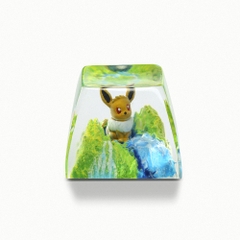Pokemon - Eevee Artisan Keycap Breakwooden 12