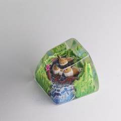 Pokemon - Eevee Artisan Keycap Breakwooden 13
