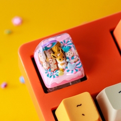 Pokemon - Eevee Artisan Keycap Breakwooden 2