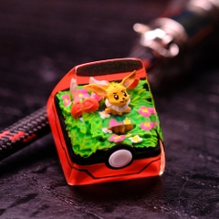 Pokemon - Eevee Artisan Keycap Breakwooden 5