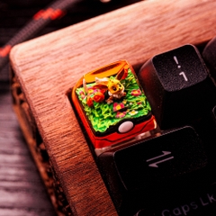 Pokemon - Eevee Artisan Keycap Breakwooden 5