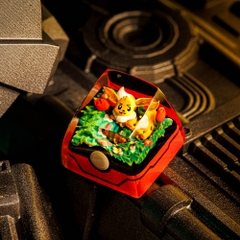 Pokemon - Eevee Artisan Keycap Breakwooden 5