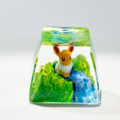 Pokemon - Eevee Artisan Keycap Breakwooden 6