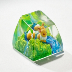 Pokemon - Eevee Artisan Keycap Breakwooden 6