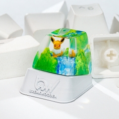 Pokemon - Eevee Artisan Keycap Breakwooden 6