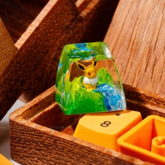 Pokemon - Eevee Artisan Keycap Breakwooden 7