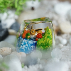 Pokemon - Eevee Artisan Keycap Breakwooden 8