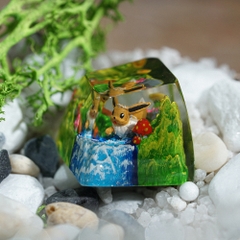 Pokemon - Eevee Artisan Keycap Breakwooden 8