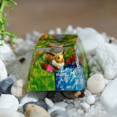 Pokemon - Eevee Artisan Keycap Breakwooden 8