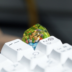 Pokemon - Eevee Artisan Keycap Breakwooden 8