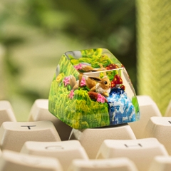 Pokemon - Eevee Artisan Keycap Breakwooden 9