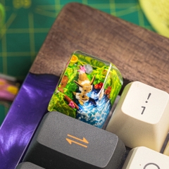 Pokemon - Eevee Artisan Keycap Breakwooden 9