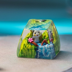 Pokemon - Emolga Artisan Keycap Breakwooden