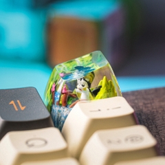 Pokemon - Emolga Artisan Keycap Breakwooden