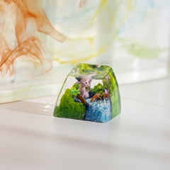 Pokemon - Espeon Artisan Keycap Breakwooden