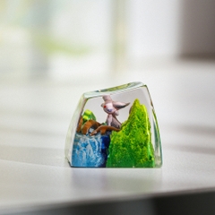 Pokemon - Espeon Artisan Keycap Breakwooden