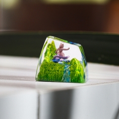 Pokemon - Espeon Artisan Keycap Breakwooden