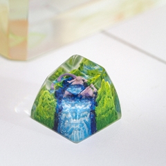 Pokemon - Espeon Artisan Keycap Breakwooden