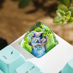 Pokemon - Espeon Artisan Keycap Breakwooden