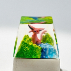 Pokemon - Espeon Artisan Keycap Breakwooden 2