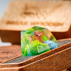 Pokemon - Espeon Artisan Keycap Breakwooden 2