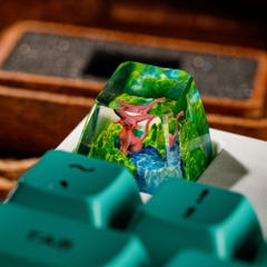 Pokemon - Espeon Artisan Keycap Breakwooden 2