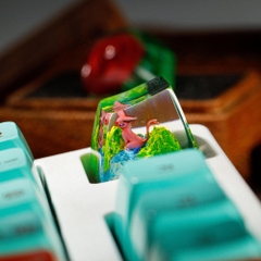 Pokemon - Espeon Artisan Keycap Breakwooden 2