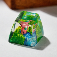 Pokemon - Espeon Artisan Keycap Breakwooden 2