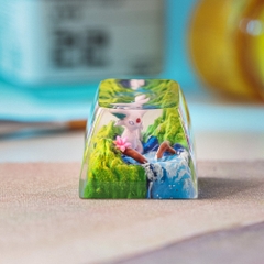 Pokemon - Espeon Artisan Keycap Breakwooden 3