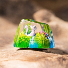 Pokemon - Espeon Artisan Keycap Breakwooden 6