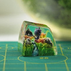 Pokemon - Espurr Artisan Keycap Breakwooden