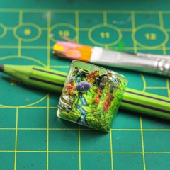 Pokemon - Espurr Artisan Keycap Breakwooden