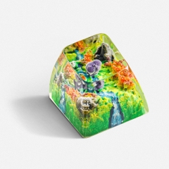 Pokemon - Espurr Artisan Keycap Breakwooden 2