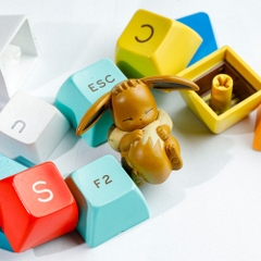 Pokemon - Evee Artisan Keycap Breakwooden