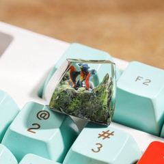 Pokemon - Garchomp Artisan Keycap Breakwooden