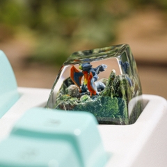 Pokemon - Garchomp Artisan Keycap Breakwooden