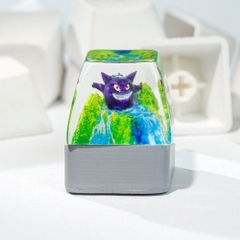 Pokemon - Gengar Artisan Keycap Breakwooden