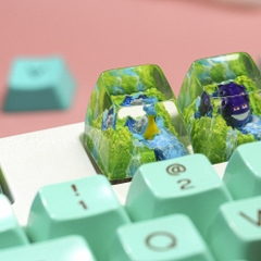 Pokemon - Gengar Artisan Keycap Breakwooden
