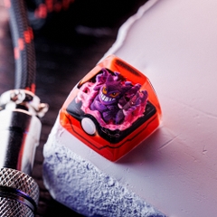 Pokemon - Gengar Artisan Keycap Breakwooden 10