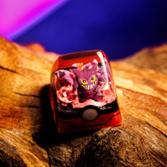 Pokemon - Gengar Artisan Keycap Breakwooden 10