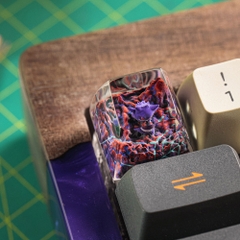 Pokemon - Gengar Artisan Keycap Breakwooden 15