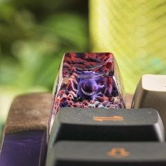 Pokemon - Gengar Artisan Keycap Breakwooden 15
