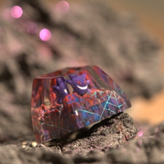 Pokemon - Gengar Artisan Keycap Breakwooden 16