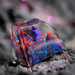 Pokemon - Gengar Artisan Keycap Breakwooden 16