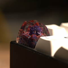 Pokemon - Gengar Artisan Keycap Breakwooden 16