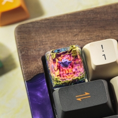 Pokemon - Gengar Artisan Keycap Breakwooden 18