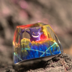 Pokemon - Gengar Artisan Keycap Breakwooden 20