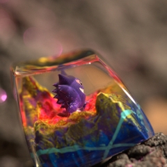 Pokemon - Gengar Artisan Keycap Breakwooden 20