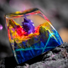 Pokemon - Gengar Artisan Keycap Breakwooden 20