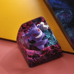 Pokemon - Gengar Artisan Keycap Breakwooden 3